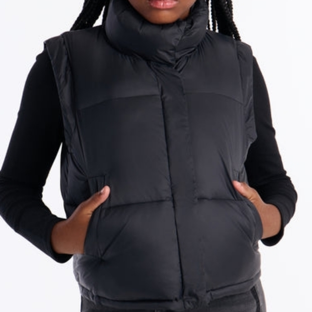Fashion Nova Kids Black Puffer Coat